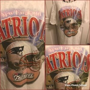 New Arrival !! Patriots tee med loose neckline cut out for workout